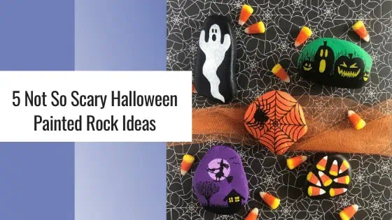 halloween painted rock ideas