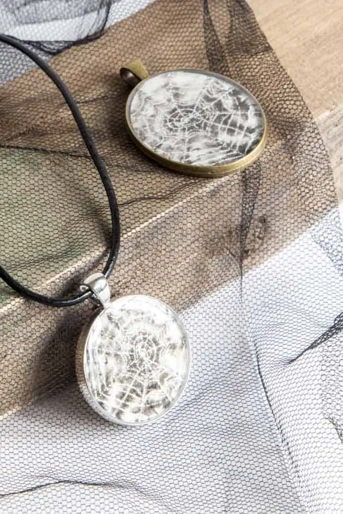Image for DIY Halloween Resin Jewelry Pendant