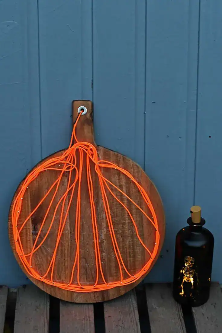 Image for Upcycled Light-Up Pumpkin