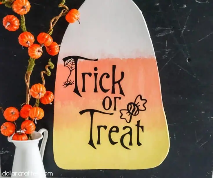 Image for DIY Candy Corn Sign