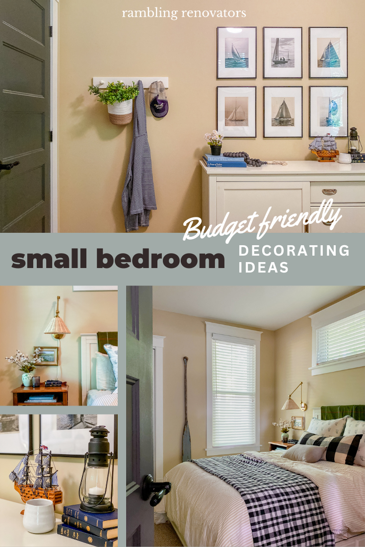 11 Genius Small Bedroom Decorating Ideas On A Budget - Rambling Renovators